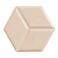 Dekor Marmor Hexagon Kakel Zaire Beige Matt-Relief 29x33 cm 2 Preview